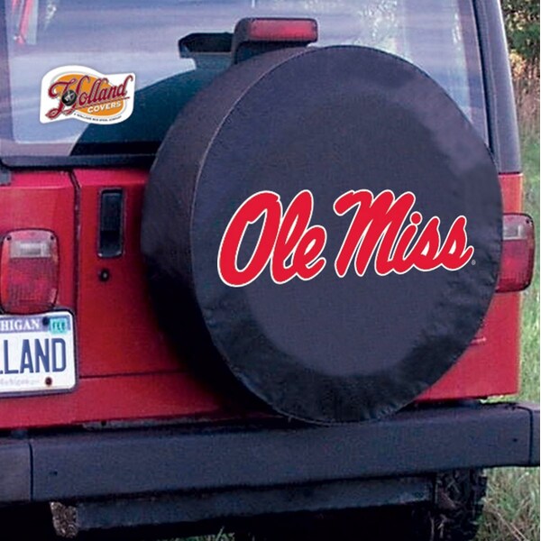 28 1/2 X 8 Ole' Miss Tire Cover